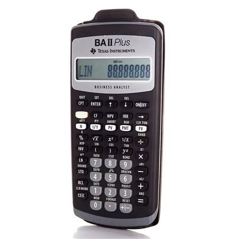 I bought this app while studying for the fm/2 so i would not have to worry about forgetting my calculator at home while out studying. Texas Instruments BA II plus Financial calculator for CFA ...