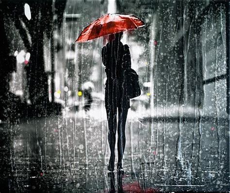 ~ Eva Czarniecka ~ Red Umbrella Red Umbrella