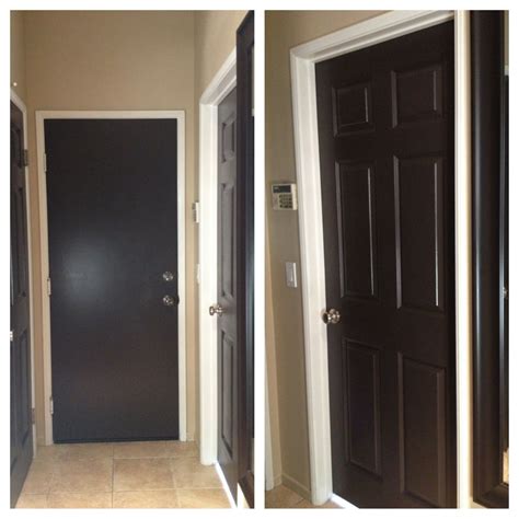 Painted All My White Doors Dark Brown Love It Black