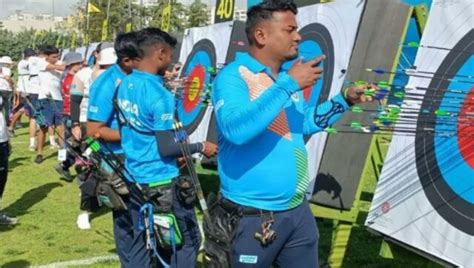 Archery World Cup Stage 1 Indian Compound Archers In Final Of Team Event Assured Of Medal