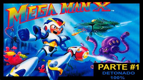 Snes Mega Man X Parte 1 Detonado 100 1440p Youtube