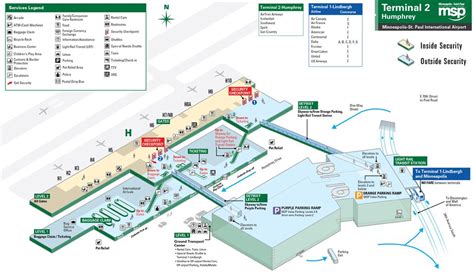 The Ultimate Guide To Navigating Msp Terminal 1 Map In 2023 Map Of