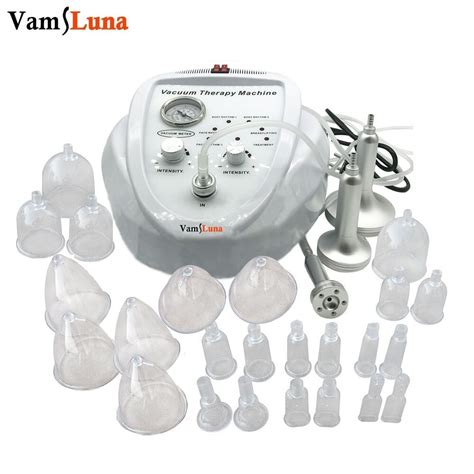 Vamsluna Vacuum Massage Therapy Machine Enlargement Pump Lifting Breast Enhancer Massager Cup