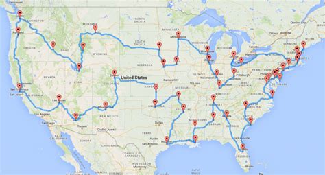 These Maps Show Optimal Road Trips Across Every State In