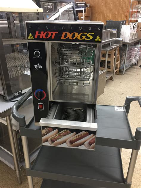 Star Hot Dog Broilerbun Warmer 175cba Commercial Appliance