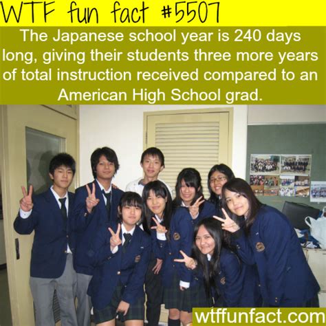 Japanese Vs American Schools Wtf Fun Facts