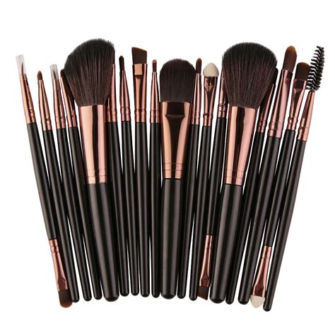 best deal 18 pcs makeup brush set pro toiletry concealer face lip eye shadow eyeliner blush make