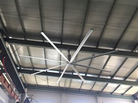 49m 16ft Large Diameter Industrial Ceiling Fans For Distribution Centers