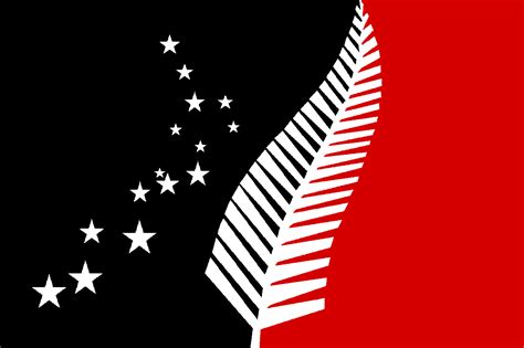 New Zealand Redesign Meant To Incorporate The Maori And Fir Flags With