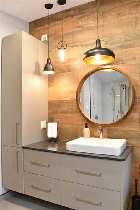 Pin by Logan Pease on Bathroom | Round mirror bathroom ...