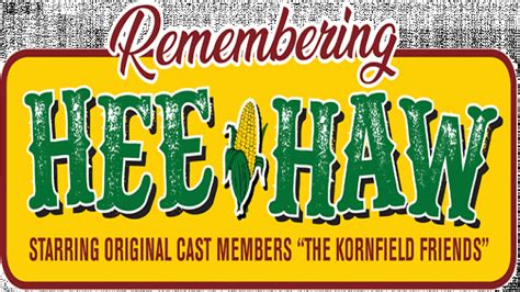 Remembering Hee Haw Starring Original Cast Members The Kornfield