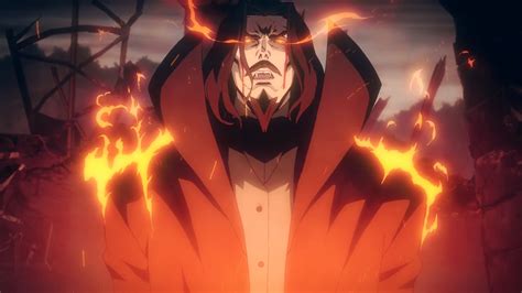 Dracula Castlevania Netflix Gothic Anime Creepy Drawings Anime
