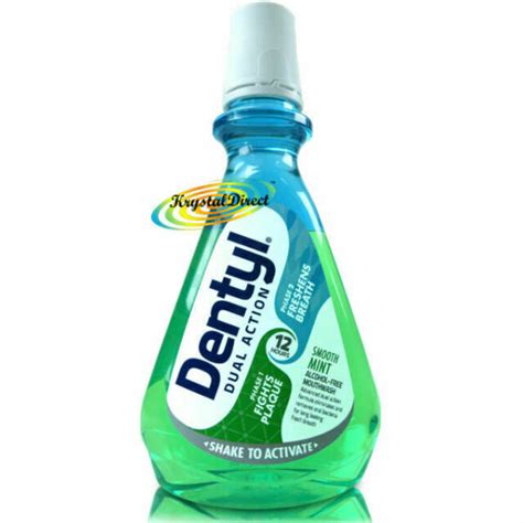dentyl active dual action smooth mint mouthwash 500 ml for sale online ebay