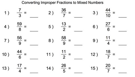 Our adding and subtracting fractions and mixed numbers worksheets are some of the worksheets displayed are math aids answer key, math aids answer, score teacher. Mixed Numbers Worksheets | Homeschooldressage.com