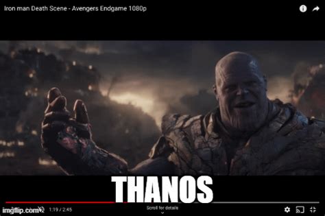 Thanos Imgflip