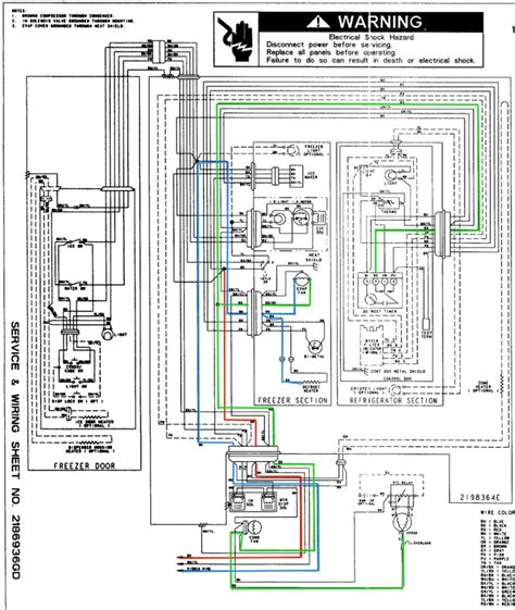 Deep freezer refrigerator connection diagrams. Whirlpool ED25RFXFW01 Refrigerator Wiring Diagram - The ...