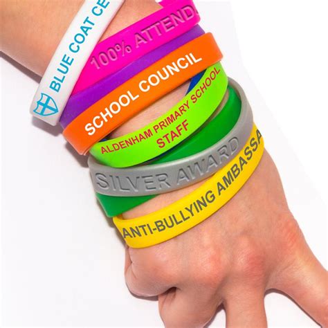 Make Your Own Wristbands Online School Badge Store