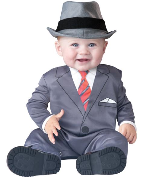 Baby Boss Business Suit And Hat Baby Costume