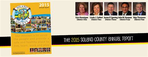It is published alongside the summary report 'nestlé in society: Solano County - 2015 Annual Report
