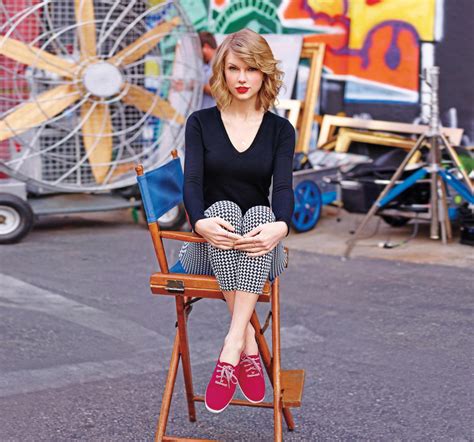 Taylor Swift Photoshoot For Keds Fall 2014 Collection