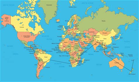 76 World Map Desktop Background On Wallpapersafari