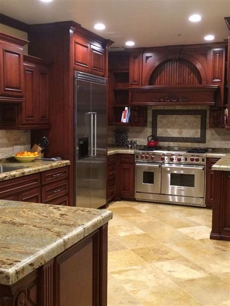 Check out these ideas to find the best option. 40+ Cherry Wood Kitchen Cabinets Options 265 - Dizzyhome.com
