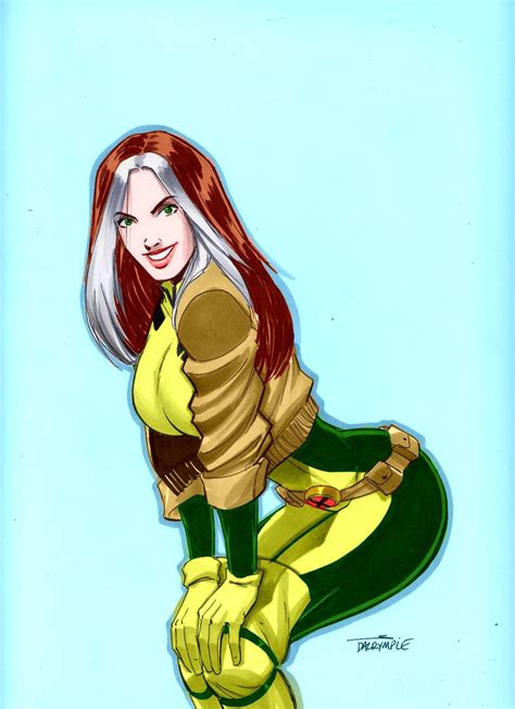 Rogue Colored By Scott Dalrymple 3 By Gordonalyx On Deviantart
