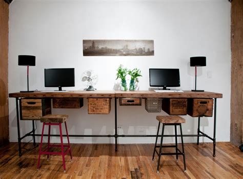 Incredible Two Sided Office Desks For Stylish And Inviting