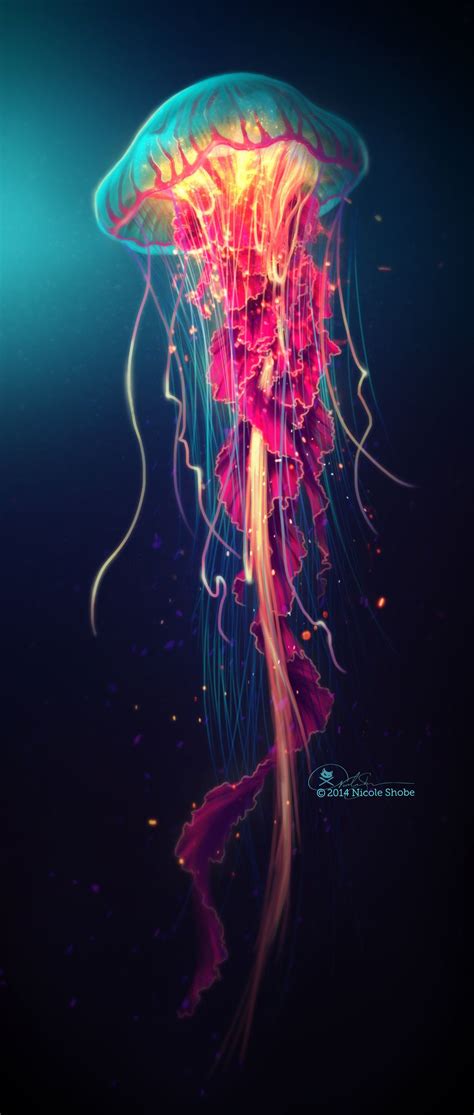 Jellyfish By Shobey1kanoby On Deviantart Jellyfish Art Jellyfish