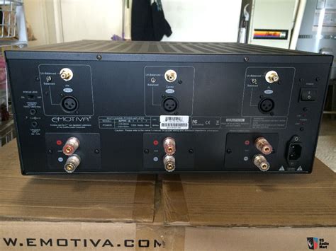 Emotiva Xpa 3 3 Channel Power Amplifier Photo 1208051 Us Audio Mart