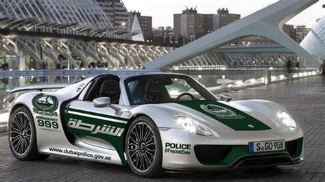 Porsche 918 Spyder Dubai Police S New Toy Youtube