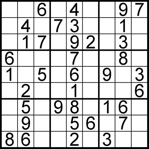 Printable Sudoku Puzzles Printable Sudoku Puzzles Online