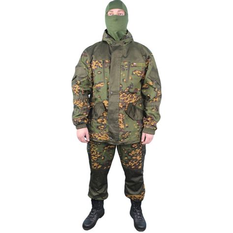 Gorka 5 Tactical Uniform Frog Camo Suit Spetsnaz Tactical Fleece