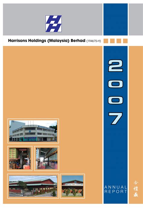 Harrisons was incorporated in malaysia under the companies act 1965 on 9th march 1990 as a private limited company under the name of jantoco trading sdn bhd and assumed its present name on 1st october 1991. Annual Reports - Harrisons Holding (Malaysia) Berhad