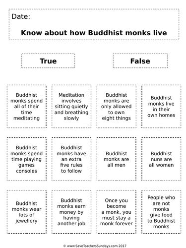 Buddhism Ks1 Planning And Resources Teaching Resources
