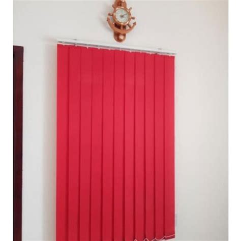 Red Pvc Vertical Window Blind At Rs 65square Feet In Coimbatore Id
