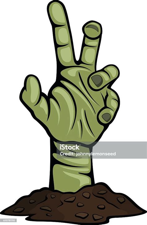 zombie hand stock illustration download image now istock