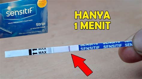 Cara Menggunakan Sensitif Strip TestPack Uji Kehamilan YouTube