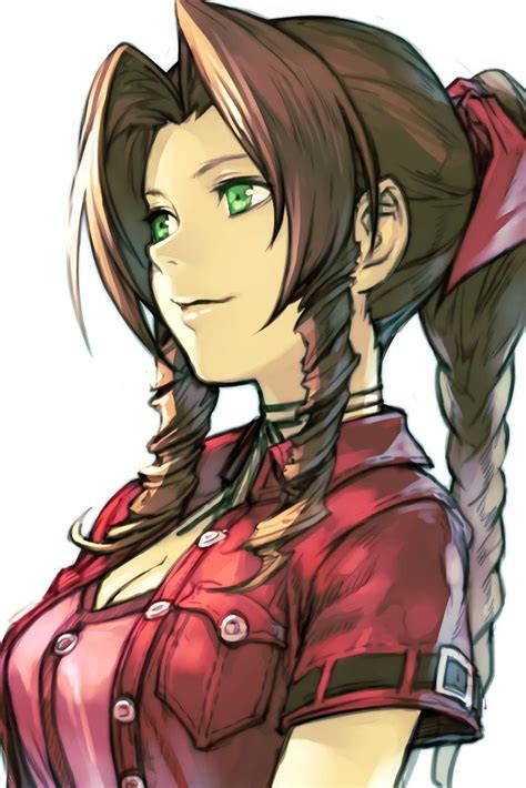 This is a blog for final fantasy lovers! Final Fantasy, Aerith, by Hankuri | Final fantasy ...