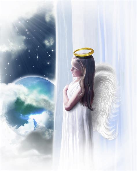 Angels Watching Over Us Digital Art By Vicky Riley