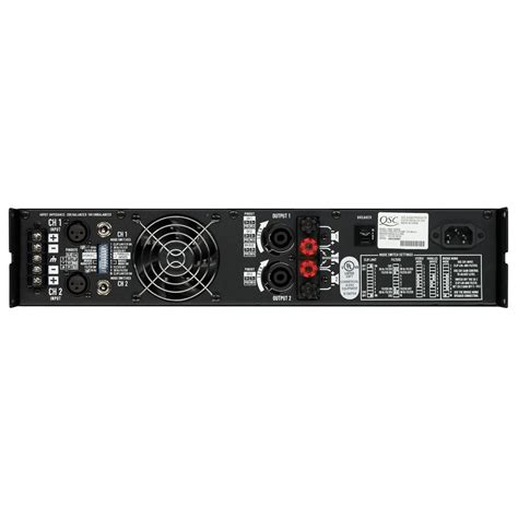Qsc Rmx 1450a 2 Channel Power Amplifier Box Opened Gear4music