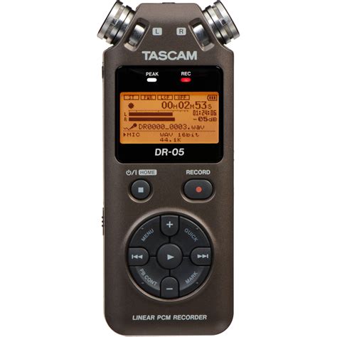 Tascam Dr 05 Portable Handheld Digital Audio Recorder Dr 05br