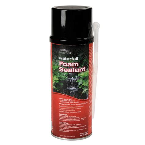 Total Pond Waterfall Foam Sealant A16523 The Home Depot