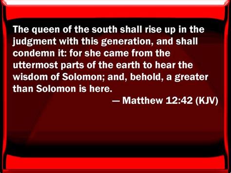 Sdg 227 Behold One Greater Than Solomon Is Here 01 16 By Bro Ken Spirituality