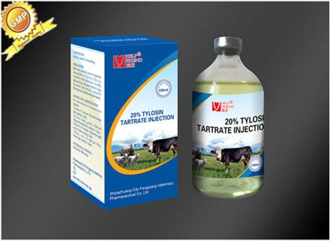 Veterinary Antibiotic Medicine For Cattlesheepswinepig Tylosin
