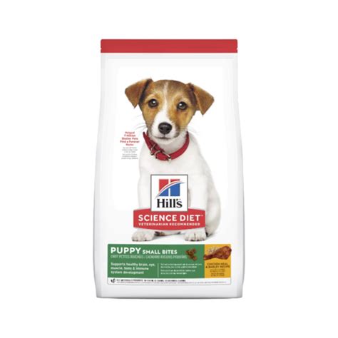The hill's science diet puppy product line includes the 6 dry dog foods listed below. Hill's Science Diet Puppy Small Bites Dry Dog Food | Pet ...