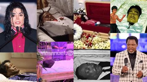open caskets of famous people and celebrities whose death shook the world [photos]