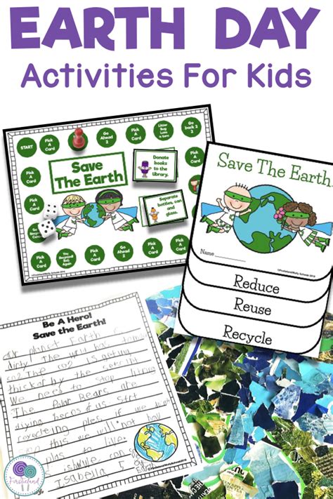 Earth Day Activities For First Grade Kids Firstieland First Grade