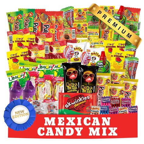 Mexican Candy Assortment Snacks 84 Count Variety Of Spicy Sweet