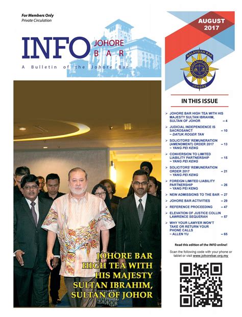 Solicitors remuneration amendment order 2017 pdf. INFO Johore Bar - August 2017 by INFO Johore Bar - Issuu